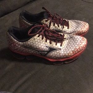 Mizuno Wave Prophecy 3 Running Shoes Pink White